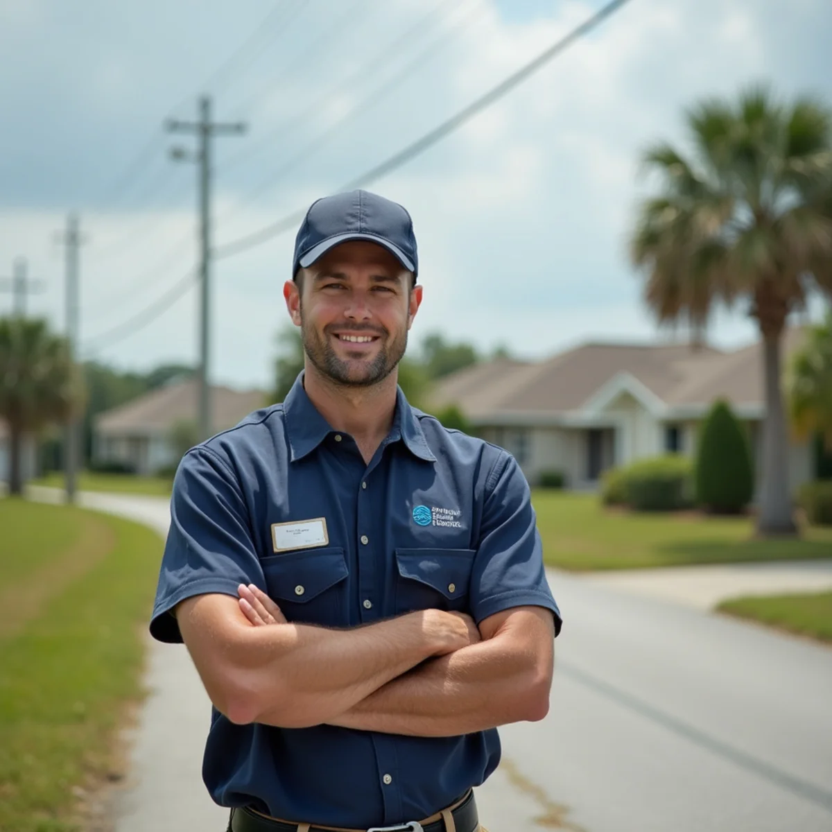 Red Eagle Plumbers serving a residential neighborhood in Oldsmar, FL